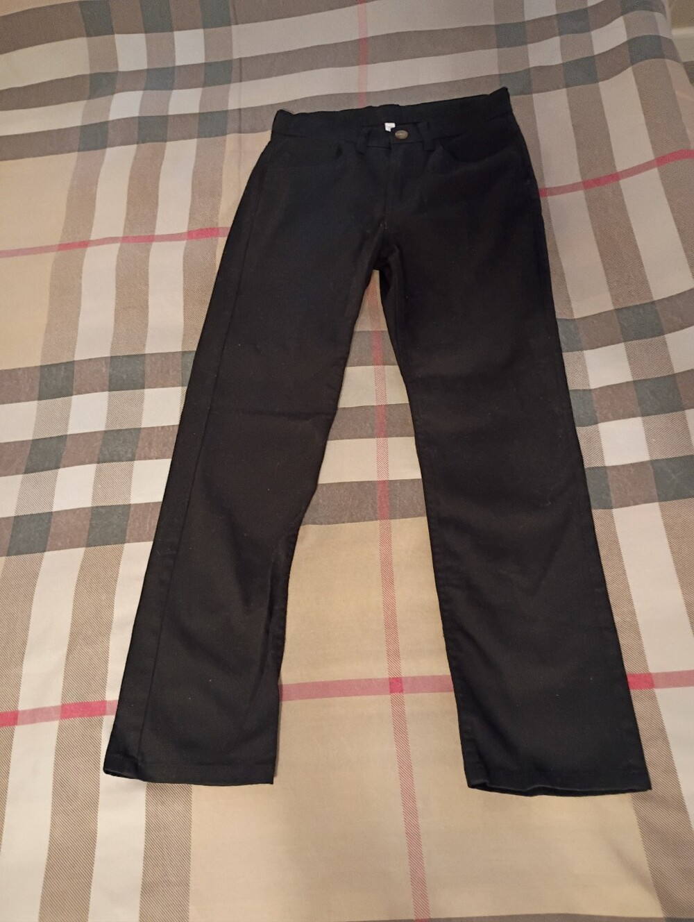 Nautica Big Boys Uniform Stretch Twill Pant with Reinforced Knees - Picture 3 of 8